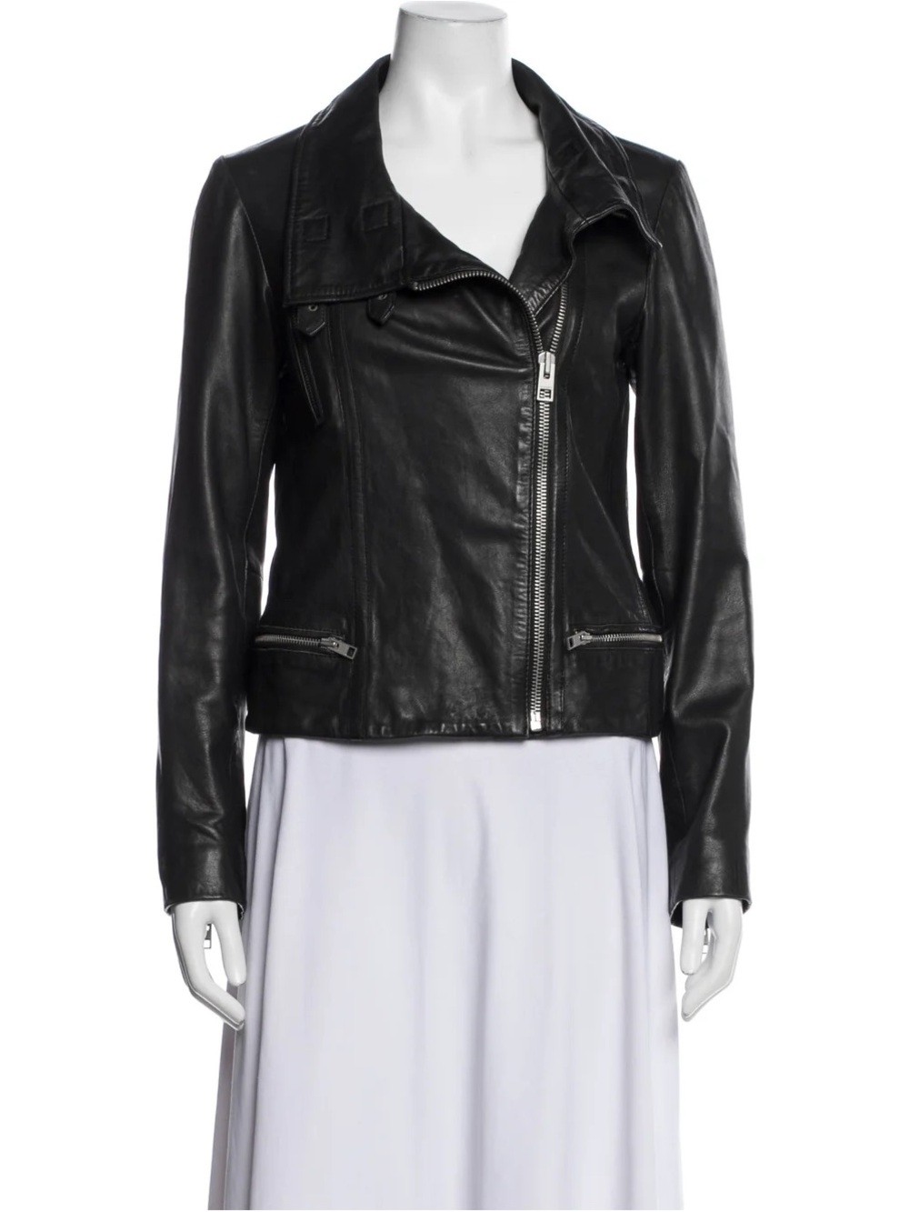 AllSaints Leather Biker Jacket